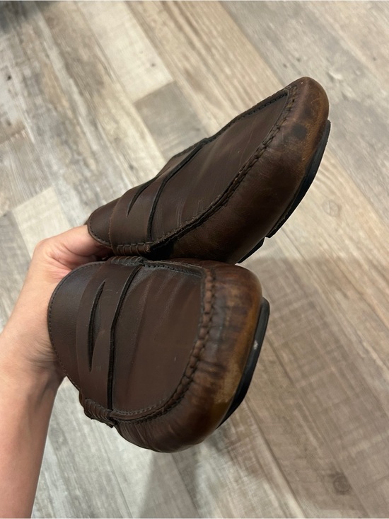 Men’s To Boot New York Adam Derrick Palo Alto Driving Penny Loafer 10.5 Brown